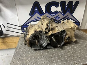 E2-3 PARTS ONLY BOTTOM ENGINE MOTOR BAD 00 ARCTIC CAT 300 2X4 QUAD FREE US SHIP - Picture 1 of 17