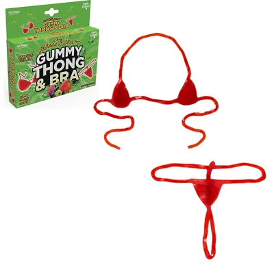 Bikini comestible suave masticable tanga gomosa delicioso dulce y agrio sabor afrutado Foto 1 de 4