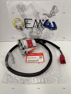 Interruptor de parada de arranque derecho Honda OEM VTX1800 VTX 1800 C R S N1 R1 S1 35013-MCH-020 Foto 1 de 4