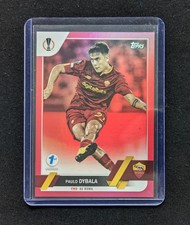 PAULO DYBALA /5 red Topps 1st Edition 2022 23 AS ROMA SSP foil