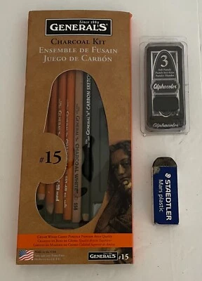 Kit de carbón General's #15 + extras Foto 1 de 2