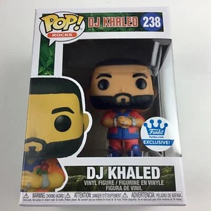 Funko Pop DJ KHALED HAWAIIAN SHIRT Funko Shop Exclusive Figure 238 NEW NEAR MINT - Picture 1 of 8