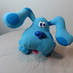 TYCO 1997 Blues Clues POSE A BLUE Plush Stuffed Animal 8" Toy Vintage - Picture 1 of 7