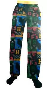 Harry Potter Men Lounge Pant 2XL 44 46 Pajamas Pockets Button Fly Drawstring New - Picture 1 of 6