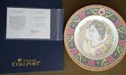 COALPORT LIMITED EDITION PLATE TO  COMEMORATE THE 85th BIRTHDAY OF QUEEN MOTHER