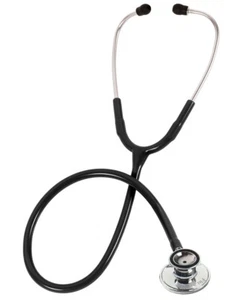 Prestige Medical Ultra Sensitive Stethoscope Dual Head BLACK 125 Nurse New - Picture 1 of 5