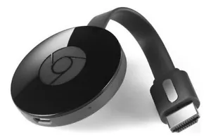 Google Chromecast (2. Generation) Digital Media Streamer - Schwarz - Bild 1 von 1