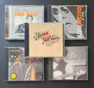 ROCK POP MALE CD BUNDLE x 5 Neil Young, Ralph McTell, Lou Reed, Tom Waits, Dylan - Picture 1 of 1