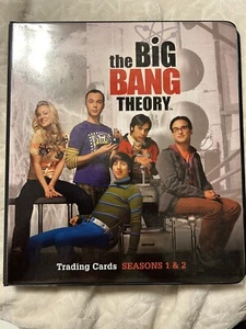 CRYPTOZOIC BIG BANG THEORY SEASON 1 & 2 MINI-MASTER SET, BINDER, BOX, S3/4 BASE - Picture 1 of 6