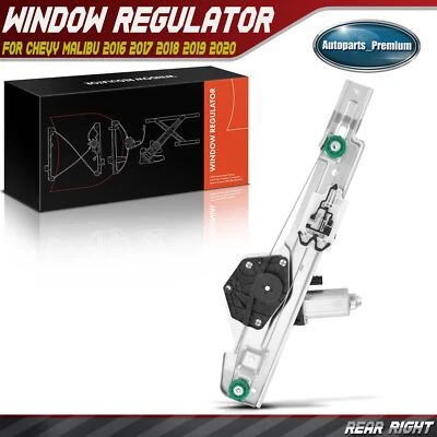 Rear Passenger Power Window Regulator with Motor for Chevrolet Malibu 2016-2022 - Image 1 of 4