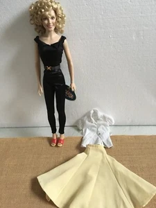 Franklin neuwertig SANDFETT 16" Vinyl gekleidete PUPPE mit Perücke + Rock & Bluse LESEN - Bild 1 von 24