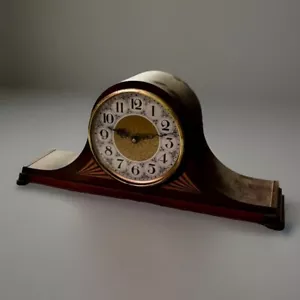 Rare German Junghans Quartz Mantle Clock W771 Battery Electric Wall Germany - Picture 1 of 14