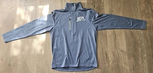USA Hockey Men's 1/4 Zip Pullover Size M, Never Worn. - Picture 1 of 4