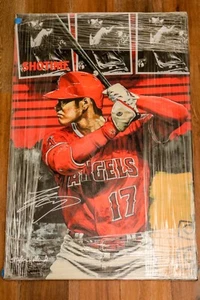 Stephen Holland and Shohei Ohtani Signed Ohtani Proof #17 of 17 Limited Edition - Picture 1 of 7