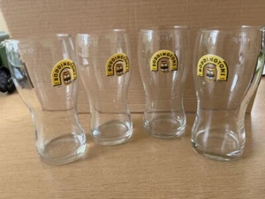 4 x Boddingtons Branded Pint Beer Glasses for Man Cave, BBQ etc - Picture 1 of 5
