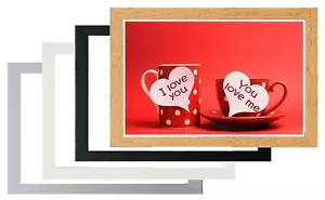 Real Wood Photography Frame Picture Frame Panoramic Photo Poster Frame Many Size - Picture 1 of 6