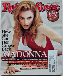 Rolling Stone Magazine Dec 2005 Madonna - Picture 1 of 7
