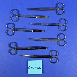 V. Mueller SU1702 & SU1722 Medical Surgical Operating Scissors Straight lot of 7 - Picture 1 of 4