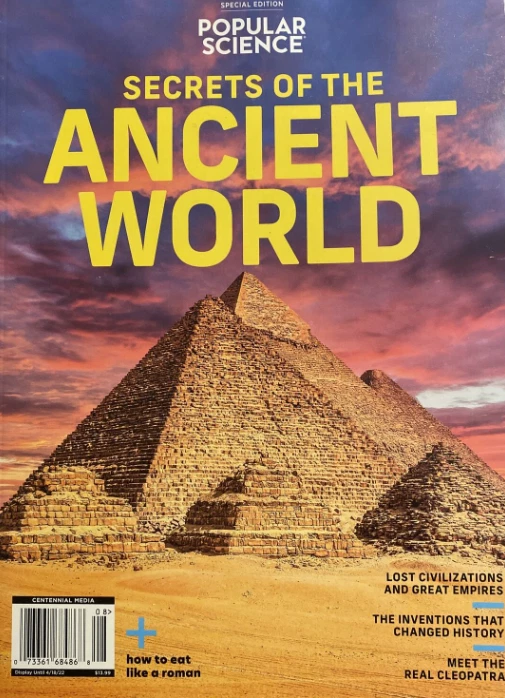 POPULAR SCIENCE MAGAZINE | SECRETS OF THE ANCIENT WORLD | SPECIAL EDITION - Image 1 of 1