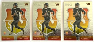 Lot 3 Jayden Daniels 2024 RCs Panini Select - Select Certified #2 - Picture 1 of 2