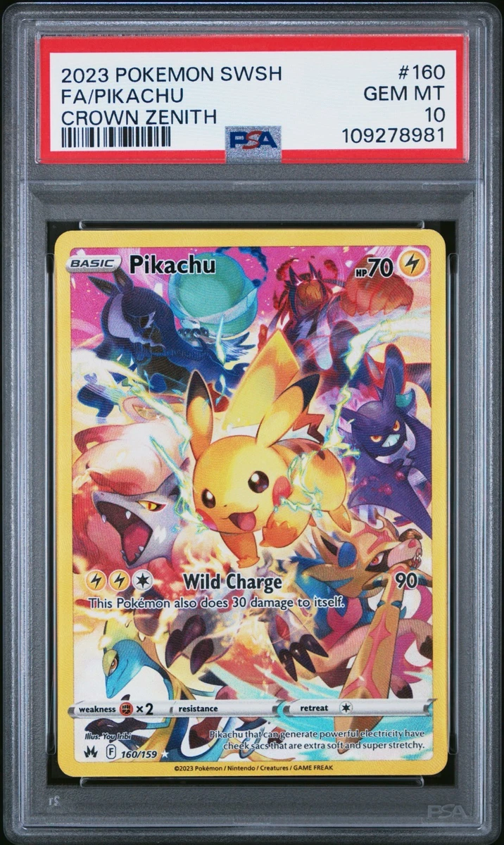 Pikachu Pokémon TCG Professional Sports Authenticator (PSA) Grade