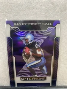 2025 Leaf Optichrome Football - Raghib "Rocket" Ismail Purple Prismatic 1/1 - Bild 1 von 3