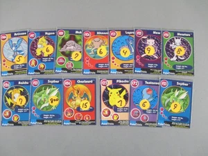 13-1999 Burger King Pokemon cards EX-MT - Picture 1 of 3