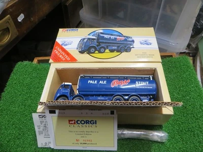 CORGI CLASSICS ERF CYLINDRICAL TANKER TRUCK BASS WORTHINGTON 97319 MIB 1/50 - Image 1 of 4