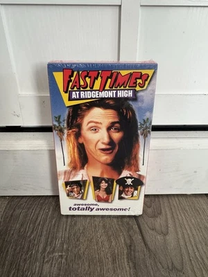 Fast Times at Ridgemont High VHS Sealed New Red Side Box Vintage 1999 - Image 1 of 4