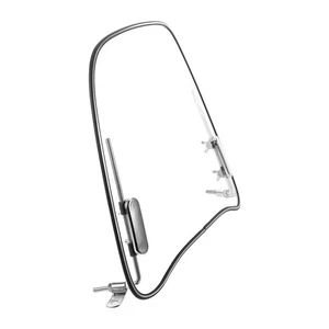  Wind Deflector Motorcycle Universal Motorbike Windshield Headlight Visor - Picture 1 of 12