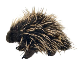 Folkmanis Porcupine Hand Puppet Plush Quill-like Fur - Hand Fits Legs & Head - Picture 1 of 8