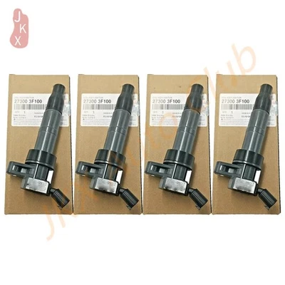 Bobina de encendido 4 piezas 273003F100 para Hyundai Sonata Tucson Kia Optima Forte Foto 1 de 4