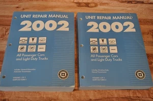 2002 GM GMC Automatic Transmission FACTORY SHOP REPAIR MANUAL SET - Picture 1 of 1