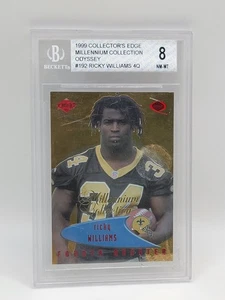 Colección Collectors Edge Millennium Odyssey #192 1999 Rickey Williams Beckett - Imagen 1 de 2