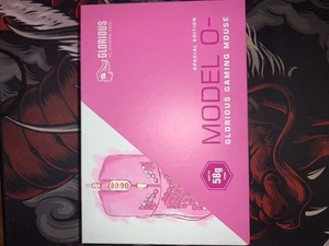 Glorious Pink Model O- Wired Limited Edition Gaming Mouse - Picture 1 of 3