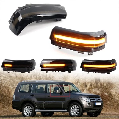 2x Frecce LED Frecce Specchio per Mitsubishi Pajero V73 V77 V93 V97 2006-2019 - Immagine 1 di 4