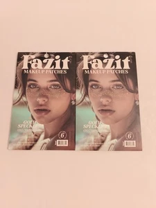 Fazit Temp. Make Up Patches "Gold Speckles" Glitter Freckles  2 Packs - Picture 1 of 2