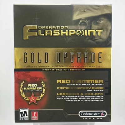 Operation Flashpoint: Gold Upgrade, 2001, Big Box, New & Sealed - Image 1 of 4
