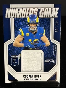 2025 Donruss Elite Numbers Game Jersey 507/599 Cooper Kupp #NGJ-CPK Seahawks - Bild 1 von 2