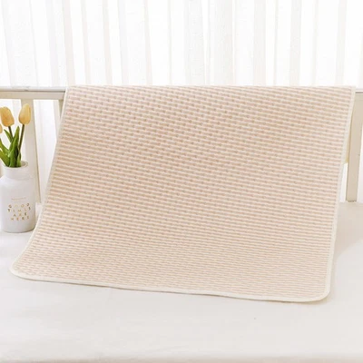 Pure Cotton Washable Diaper Changing Mat With Breathable Surface For Baby And - Image 1 of 4