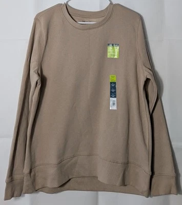 TEK GEAR Feminino Ultrasoft Lã Manga Longa Tripulação, Tamanho G, Mocha Frze, Novo - Imagem 1 de 4