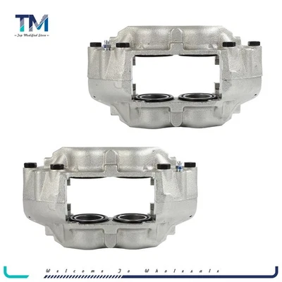 Pair Front Brake Calipers For 74-1987 Jaguar XJ6 (From 10/1973)74-79 81-92 XJ12 - Image 1 of 4