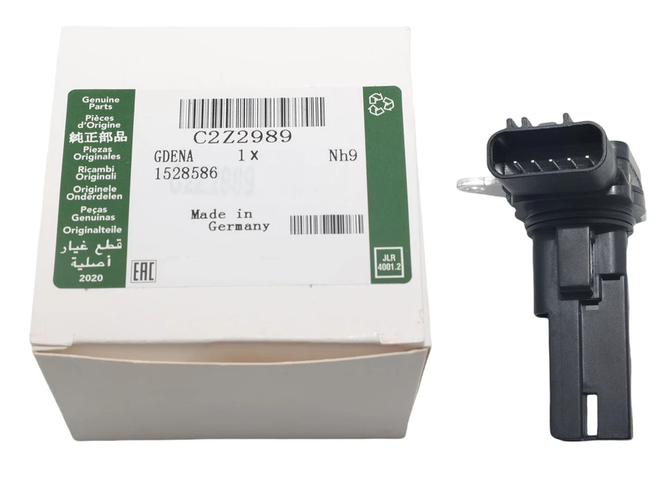 NEW OEM C2Z2989 For Jaguar XF XJ XJR XK XKR XKRS Air Mass Flow Sensor Denso US - Изображение 1 из 4