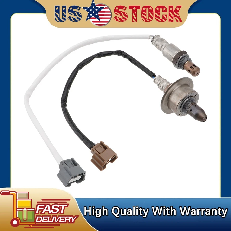 Sensor de oxígeno O2 de 2 piezas (aguas arriba y aguas abajo) para Nissan Micra 2015 1,6 L L4 Foto 1 de 4