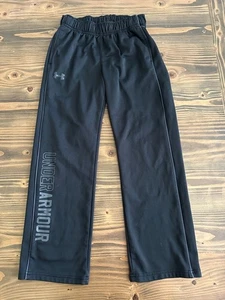 Mädchen Under Armour schwarze Jogginghose Sweatpants Jugend Small S ColdGear - Bild 1 von 4