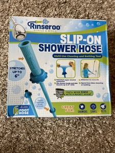 Rinseroo: Slip-on, Handheld Showerhead Attachment Hose for Sink and Shower. - Picture 1 of 5