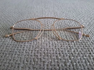 MATSUDA Pilotenbrille Modell M3129 Brushed Gold & Transparent 51-20 - Bild 1 von 7