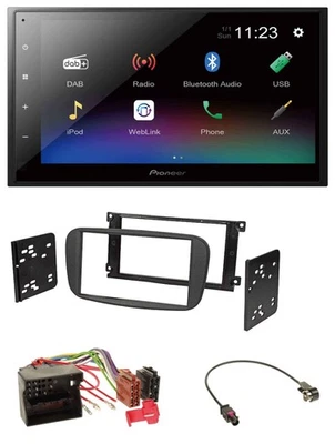 Pioneer USB Bluetooth DAB 2DIN MP3 Autoradio für Ford Focus C-Max Galaxy ab 2007 - Bild 1 von 4