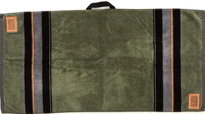 Bolsa de taco de golfe Scotty Cameron Masters listrada verde logotipo toalha couro - Imagem 1 de 4