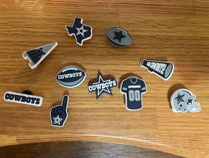 Charms scarpe calcio Dallas Cowboys 10 pezzi squadra di calcio - Foto 1 di 1